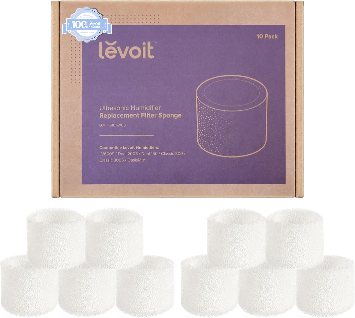 Levoit Humidifier Replacement Filters (10-Pack) - Image 7