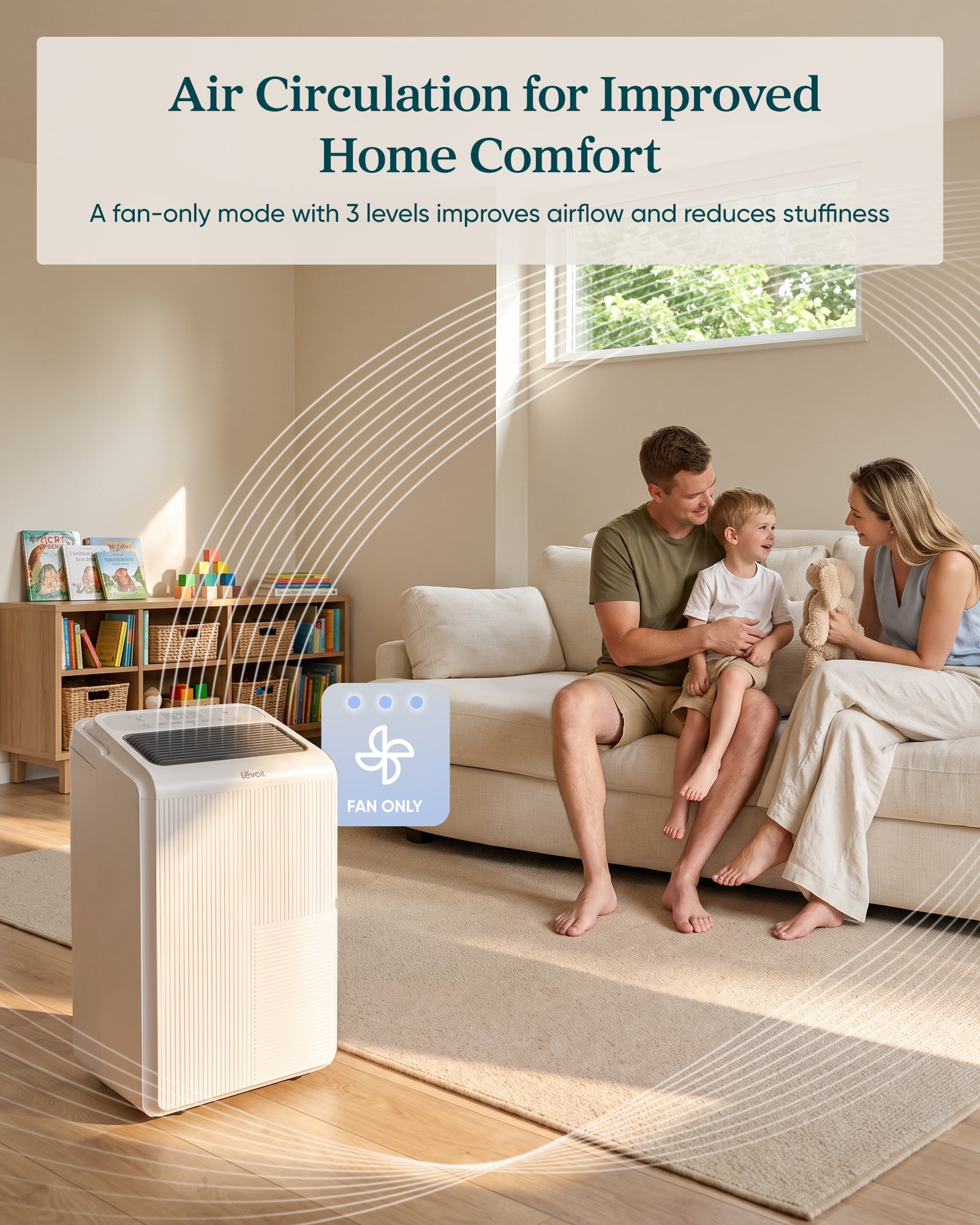 Levoit Smart Dehumidifier with 24/7 Pump Drainage - Image 3